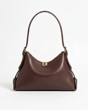 Mela Dark Brown Bag