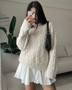 Maddy sweat-shirt Cream