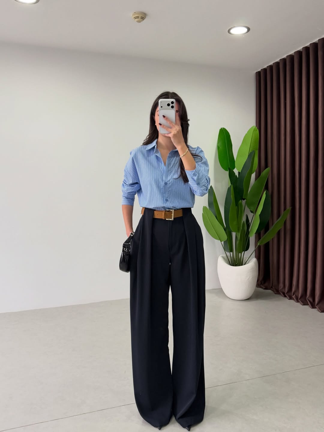 Veneta palazo Navy - Image 3