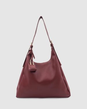 Raia burgundy bag
